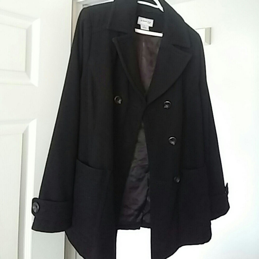 Wool peacoat